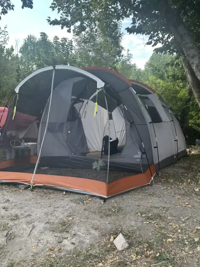 tent camping
