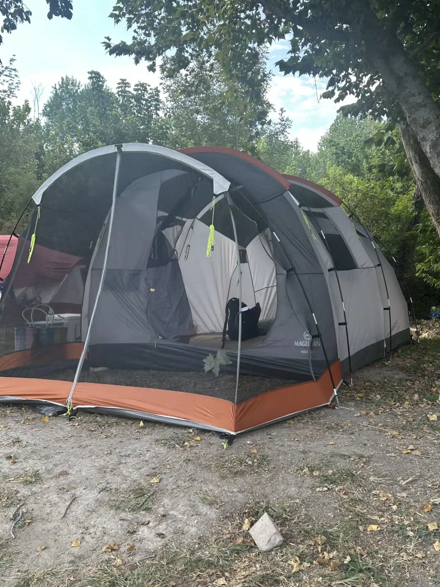 tent camping